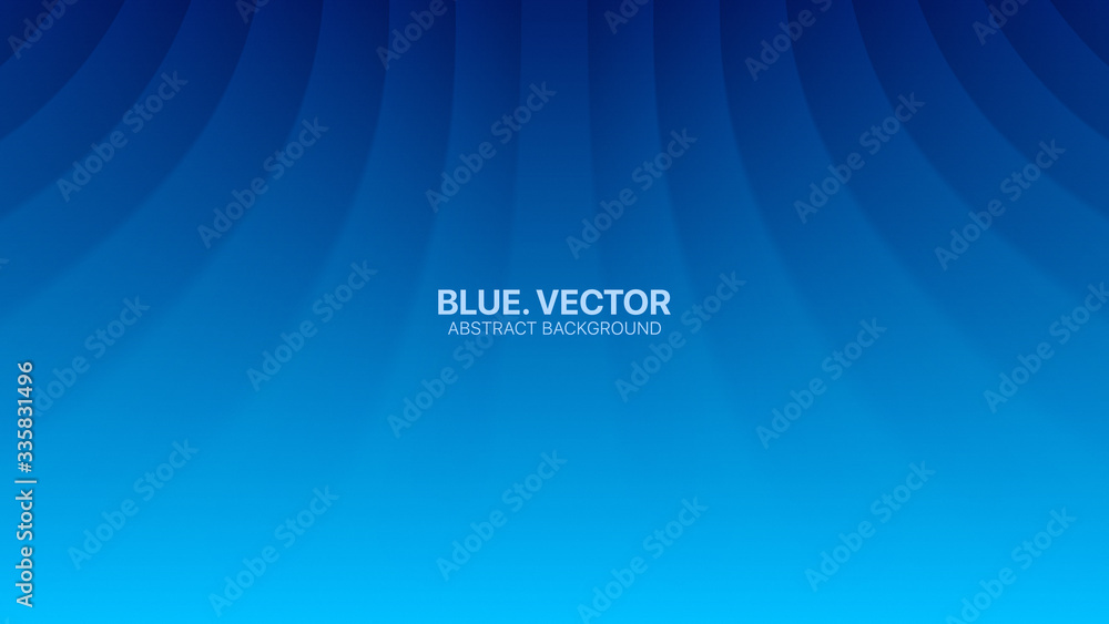 Poster vector perspective bent smooth lines clear blank subtle business deep blue abstract background. futu