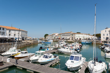 Ile de Ré (France), port de Saint-Martin