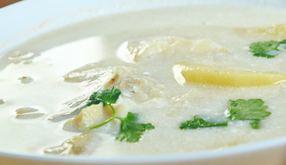 Whitefish, Leek and Celery Chowder