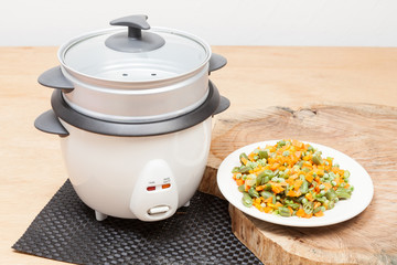Cooking utensil; Automatic electric pot.