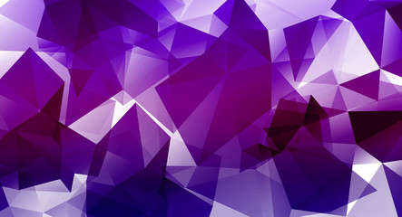 Abstract purple polygon background