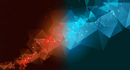 Abstract colorful vector illustration background