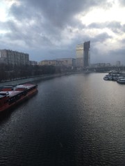 Naklejka premium Moscow city