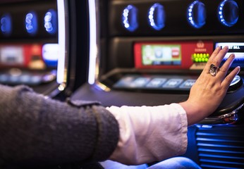Slot Machine Spin Button