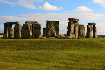 Stonehenge (England), UK - August 05, 2015: Stonehenge megalithic site, Amesbury, Wiltshire , England, United Kingdom.