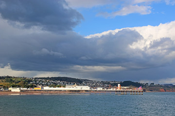 Paignton Pier  and seafront, Torbay