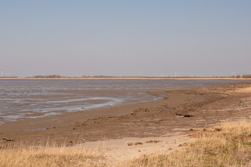 View of the mud flats