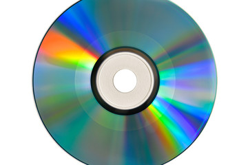 Disque CD rogné haut et bas