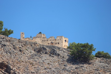 chateau en ruine en crete