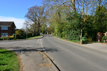 The effects of the Coronavirus in Horley, Surrey in the United Kingdom in April 2020