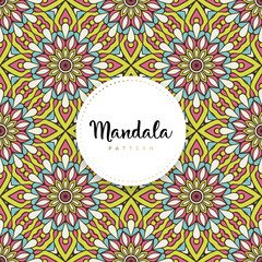 luxury ornamental mandala design background