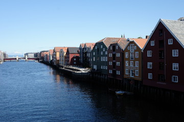 Naklejka premium trondheim