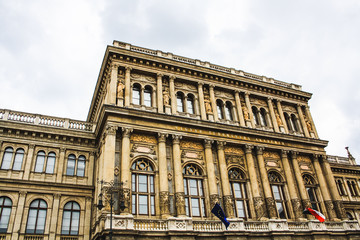 Obraz premium Beautiful travel destination and architecture on a sunny day