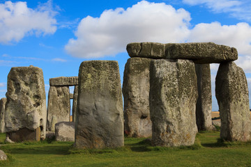 Stonehenge (England), UK - August 06, 2015: Stonehenge megalithic site, Amesbury, Wiltshire , England, United Kingdom.
