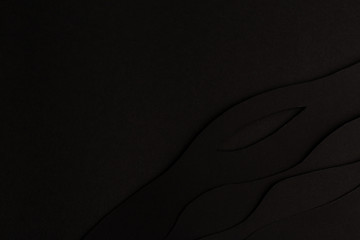 black background from paper line abstraction