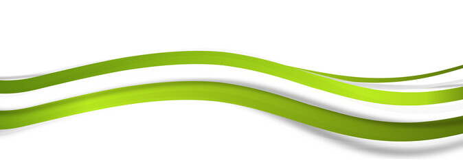 Welle Wellen Grün Band Banner green