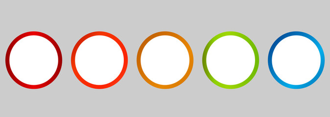 Abstrakt Kreise Bunt Reihe Farbe Hintergrund Business