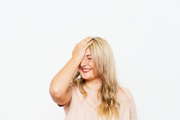 Fototapeta premium Woman Who Made A Mistake