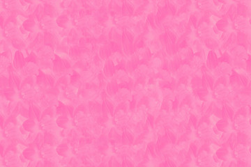 Seamless flowers background. Pink floral abstract spring flowers pattern