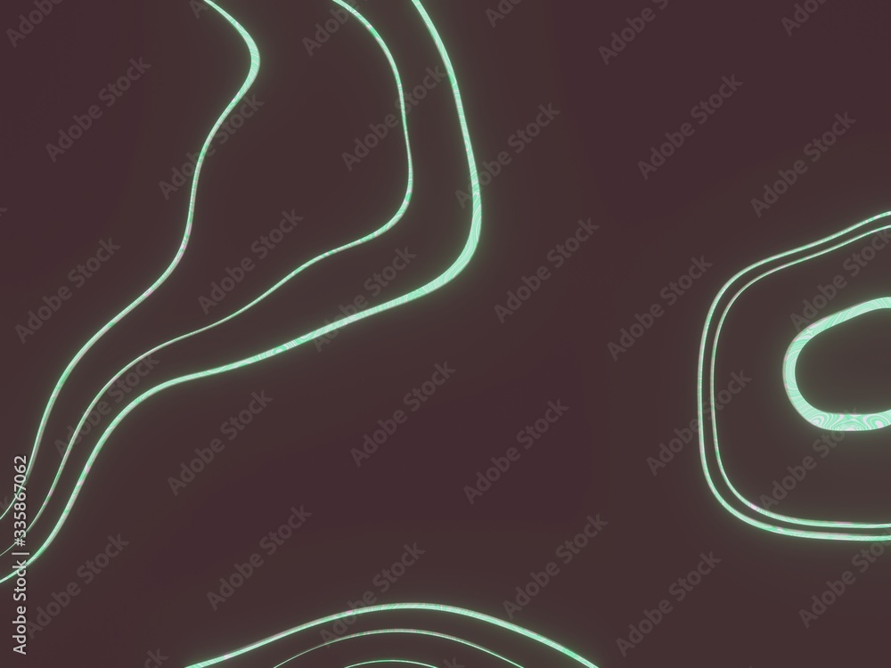 Poster abstract dynamic fluid overlap textured black background 3d
