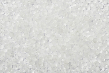 Glass seed beads textured background