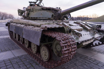 Fototapeta na wymiar Military tank