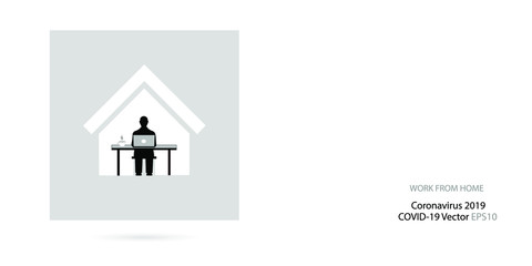 Stop Coronavirus outbreak by work from home.