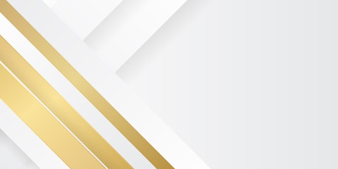 Modern gold white abstract wave straight stripe line background for presentation design 