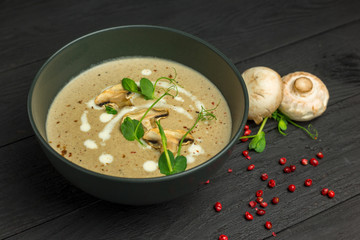 soup with mushrooms