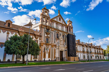 Palacio de la Merced in Cordoba Plaza de Colon, Andalusia, Cordoba, Spain.