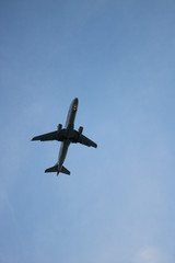 Fototapeta na wymiar airplane in flight