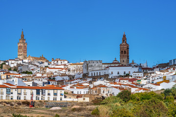 Fototapeta na wymiar Jerez de los Caballeros, City at Badajoz, Extremadura in Spain