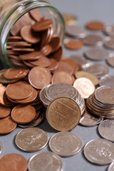 Save money for retirement and account banking concept