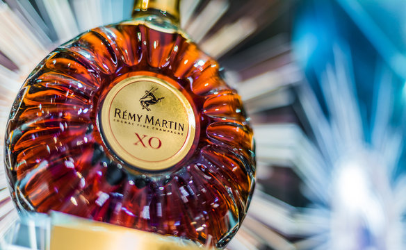 Bottle of Remy Martin cognac