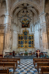 Monastery of San Juan de los Reyes in the Old city of Toledo, Spain
