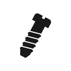 screw icon in trendy flat design
