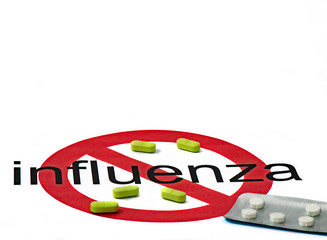 Syringes pills tablets ampoules with medicinal solutions for injection for the treatment of people from the flu pandemic and covid-19
