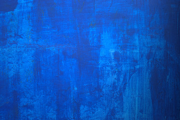 grunge texture background. the wall is painted blue