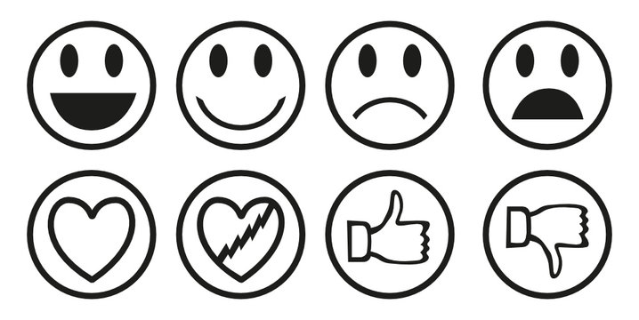 Emoticonos y otros iconos de emociones para web y aplicaciones