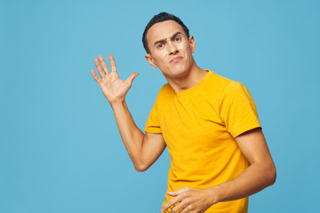 young man pointing at you