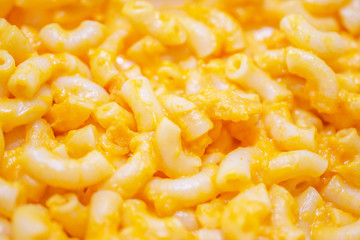 Background of Classic Macaroni and Cheese.