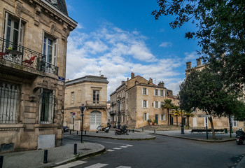 Fototapeta premium Bordeaux street corner