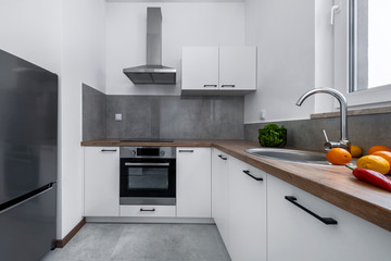 Modern interior design kitchen