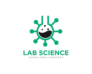 Lab Logo Icon Design Vector