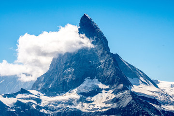 At the top Matterhorn, Zermatt, Switzerland