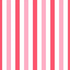 Fotobehang Verticale strepen Naadloze patroon verticale roze streep vector digitaal papier
