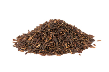 natural dry red rice seeds