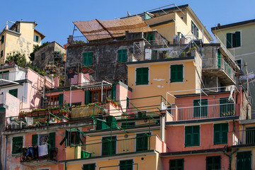 Riomaggiore - one of the cities of Cinque Terre in Italy