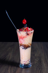 strawberry ice cream