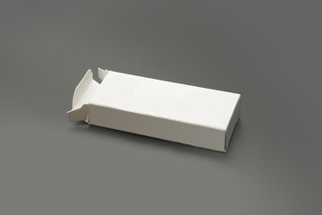 White open tablet packaging